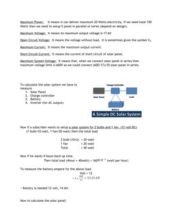 Solar PV System Design Calculations | PDF | Solar Panel | Watt