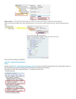 SAP AIF Inbound Scenario Guide | PDF | Software | Computer Science