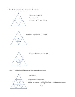 Math Counts Triangles Triangle Counting Techniques and Formulas | PDF | Triangle ...