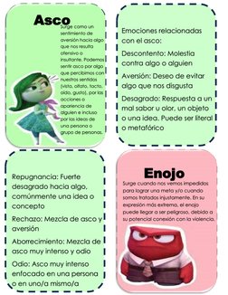 Llavero de Emociones para Niños | PDF | Las emociones | Asco
