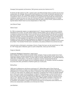 Giuseppe Farina ganador de Silverstone 1950 (primera carrera de al historia de la F1)
El dominio de Alfa continuó en 1951, cu