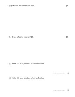 Year 8 Cambridge Math Progression Test | PDF | Elementary Mathematics ...
