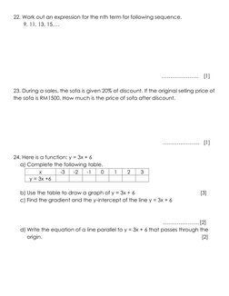 Year 8 Cambridge Math Progression Test | PDF | Elementary Mathematics ...