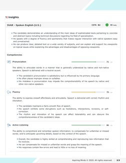 SVAR Spoken English Assessment Results | PDF | English Language | Speech
