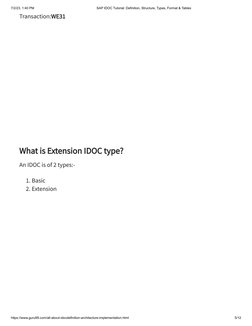 (https://images/sap/2011/01/5.png) (https://images/sap/2011/01/4.png)7/2/23, 1:40 PM
SAP IDOC Tutorial: Definition, Structur