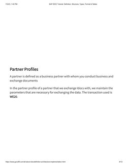 (https://images/sap/2011/01/9.png) (https://images/sap/2011/01/8.png)7/2/23, 1:40 PM
SAP IDOC Tutorial: Definition, Structur