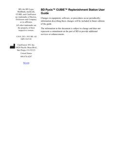 10000402018-00 BD Pyxis CR Station User Guide 3.8.0.0 | PDF | Power ...