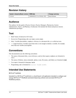 10000402018-00 BD Pyxis CR Station User Guide 3.8.0.0 | PDF | Power ...