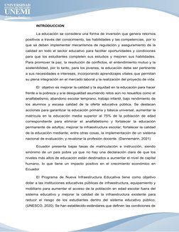 Plan Decenal de Educación en Ecuador 2006-2015 | PDF | Inclusión ...