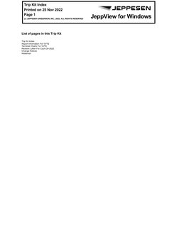 List of pages in this Trip Kit
Trip Kit Index
Airport Information For VVTS
Terminal Charts For VVTS
Revision Letter For Cycle