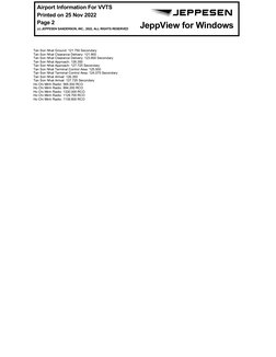 General Information
Location: HO CHI MINH VNM
ICAO/IATA: VVTS / SGN
Lat/Long: N10° 49.2', E106° 39.6'
Elevation: 33 ft
Airpor
