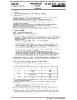 VVTS/SGN
10-1P
JEPPESEN
.AIRPORT.BRIEFING.
HO CHI MINH, VIETNAM
Heavy
Medium
Light
Heavy, medium
Light
Light
Heavy
Medium, li
