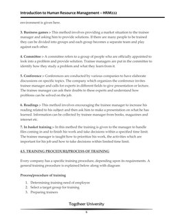 Training and Development in HRM | PDF | Human Resource Management ...