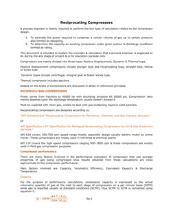 Reciprocating Compressor Calculations | PDF | Pump | Piston