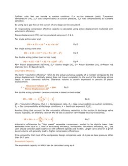 Compressor Calculations Pdf Reciprocating Compressor Calculations | PDF | Pump | Piston