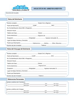 Habitaremos:           Adultos,            Niños. Mascotas: 
No