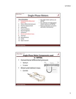 Multiphase Flow Metering Overview | PDF | Physical Sciences | Applied ...