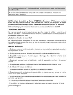 3.- El módulo de Selección de Productos debe estar conﬁgurado para ir a leer nuevos productos
cada 5 segundos
4.- El módulo d