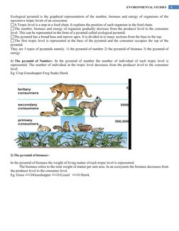 Environmental Studies Notes for UG 1st Sem | PDF