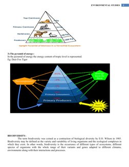Environmental Studies Notes for UG 1st Sem | PDF