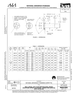 ffi
NATIONAL AEROSPACE STANDARD
O COPYRIGHT 2012 AEROSPACE INDUSTRIES ASSOCIATION OF AMERICA, INC. ALL RIGHTS RESERVED
USE OF