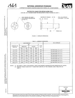 AU
z
aU:
oz
tr
o
!o>;i
Q6<
<z>
u -^z
9=9
a=6
AZ
NATIONAL AEROSPACE STANDARD
@ COPYRIGHT 2012 AEROSPACE INDUSTRIES ASSOCIATION