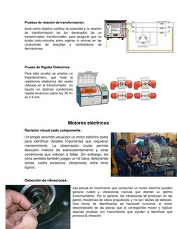 Pruebas de relación de transformación:  
tiene como objetivo verificar la polaridad y la relación 
de 
transformación 
de 
lo