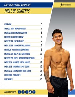 Full Body Guide Line Full Body Home Workout Guide | PDF | Human Anatomy