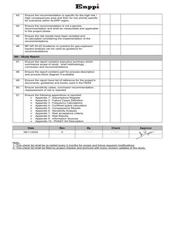 FERA Study Checklist and Methodology | PDF | Valve | Risk