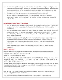 • 
The patients reported strong urges to urinate when the dial readings were high, even 
though balloon inflation was absen
