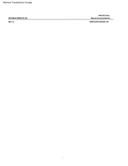 PROTEO  XR/a
DIRECCIÓN  2260326-100
REV  19
Manual  de  preinstalación
yo
SISTEMAS  MÉDICOS  GE
Machine Translated by Google
