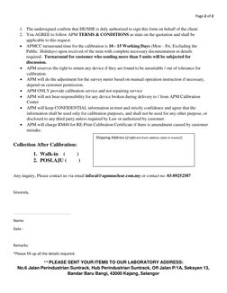 Page 2 of 2 
 
 
1. The undersigned confirm that HE/SHE is duly authorized to sign this form on behalf of the client. 
2. You