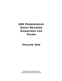 300 Progressive Sight Reading Exercises For Piano Compress | PDF
