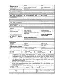 IMSS 
(   ) 
INFONAVIT  
(   ) 
AFORE  
(   ) 
COMPROBANTE DE DOMICILIO 
Credencial para votar, en caso de coincidir con 
est