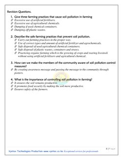 3 | P a g e  
 Vyntex Technologies Production-www.vyntex.co.ke Exceptional services for professionals 
Revision Questions.