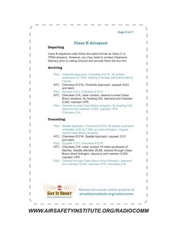 Sample Pilot Radio Communication Scripts | PDF | Instrument Flight ...