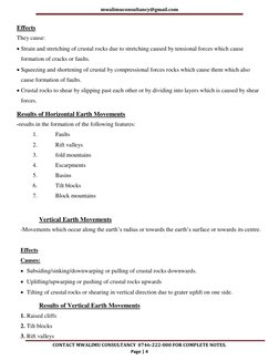 mwalimuconsultancy@gmail.com 
CONTACT MWALIMU CONSULTANCY  0746-222-000 FOR COMPLETE NOTES. 
Page | 4 
 
Effects 
They cause: