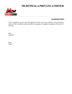 MURTIWALA PRIVATE LIMITED
___________________________________________________________________________________________________