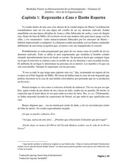 Traducción jap-ing: Seven Seas Entertainment 
Traducción ing-esp: Kardia037 
Mushoku Tensei: La Reencarnación de un Desemplea