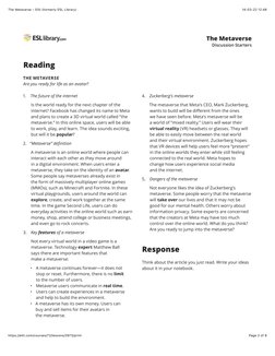 14-03-22 12:48
The Metaverse – Ellii (formerly ESL Library)
Page 2 of 8
https://ellii.com/courses/72/lessons/3973/print
