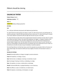 Hpi Writing Guide HPI Writing Guide and Examples | PDF | Pain | Thorax