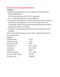 Column Size Guidelines for Multi-Storey Buildings | PDF | Beam ...