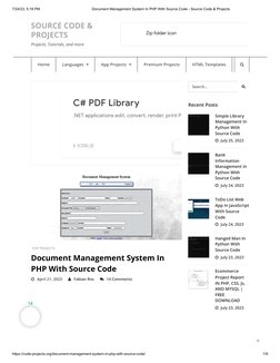 PHP Document Management System Code | PDF | Php | Computer File