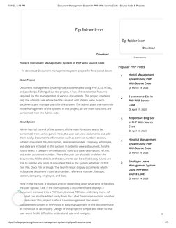 PHP Document Management System Code | PDF | Php | Computer File