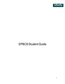 EPBCS Standard Application Setup Guide | PDF | User (Computing ...
