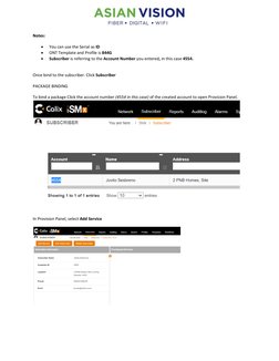 Calix AXOS SMX Portal User Guide | PDF