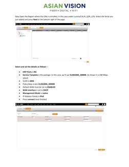 Calix AXOS SMX Portal User Guide | PDF
