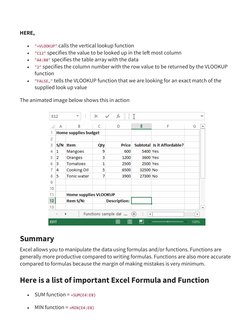 Excel Formulas vs Functions Explained | PDF | Spreadsheet | Microsoft Excel