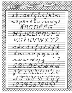 D'Nealian Handwriting Practice Book | PDF