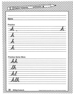 D'Nealian Handwriting Practice Book | PDF